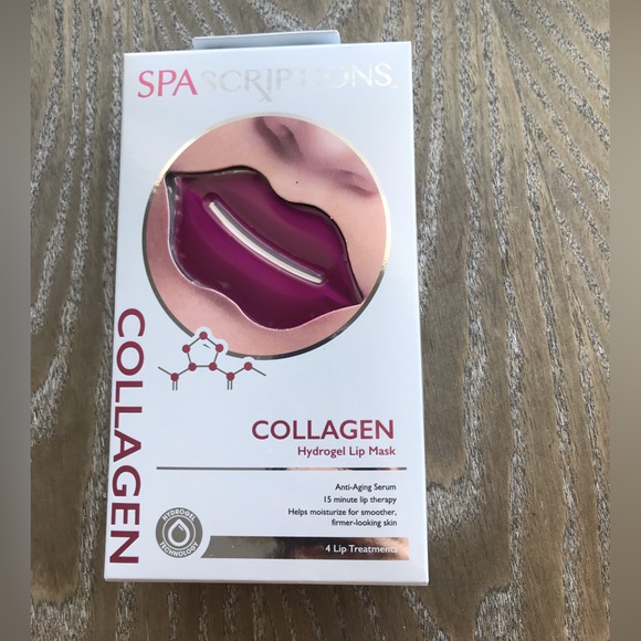Spascriptions Collagen Hydrogel Lip Mask 2 treatments per box New In Box - Picture 1 of 6
